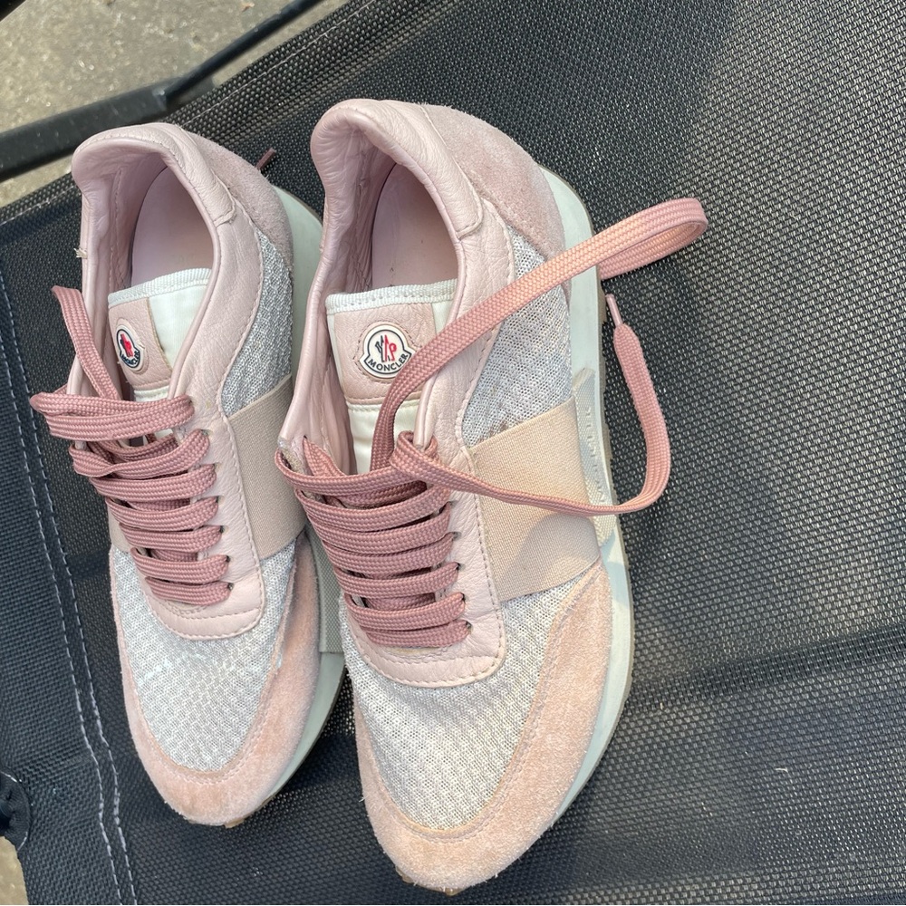 Stylish Pink Women's Sneakers - Picture 2 of 7
